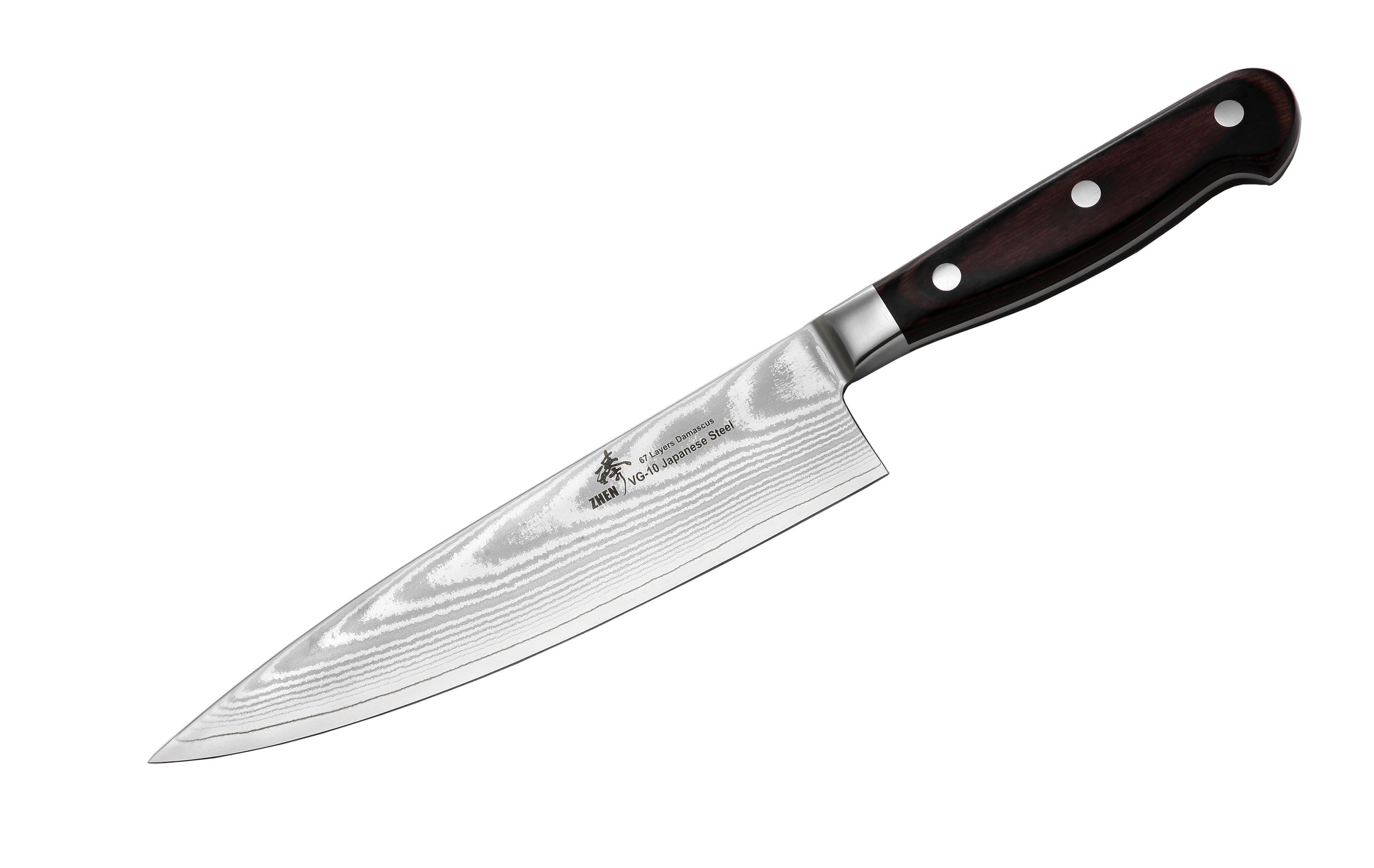 VG-10 67-Layer Damascus Chef Knife 8-inch – ZHEN Premium Knife